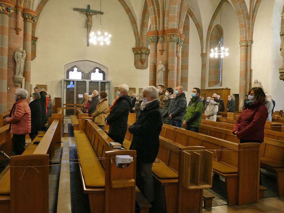 Beauftragung zu Lektorat und Akolythat in St. Marien, Volkmarsen (Foto: Karl-Franz Thiede)